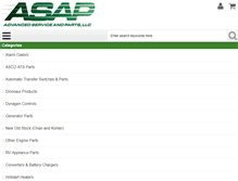 Tablet Screenshot of partsfortechs.com